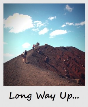 Polaroid de la semaine :un long chemin pour le lava-board