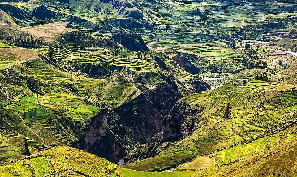 コルカキャニオン、 ペルー：トレッキング、 観光、 事実と神話