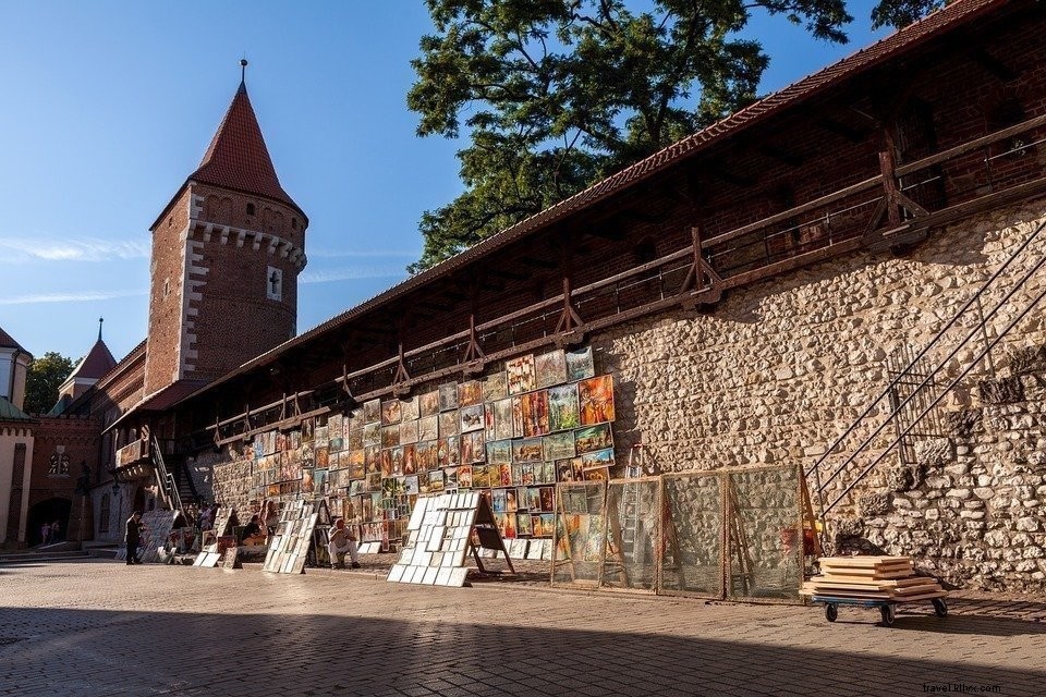 Gagak ajaib, sebuah Kota Polandia Abad Pertengahan Lama