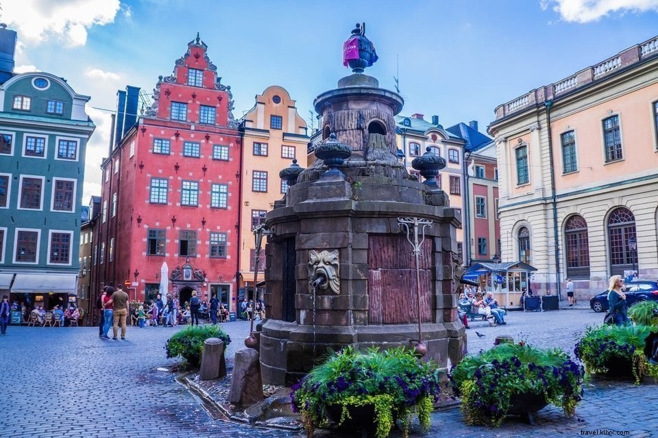 Memperkenalkan Stockholm:Panduan perjalanan dengan tempat-tempat menarik
