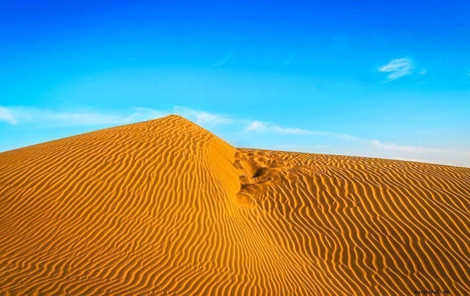 インドのタール砂漠とジャイサルメール市を旅しましょう
