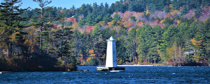 9 pontos para capturar cores de outono na região de Dartmouth-Lake Sunapee 