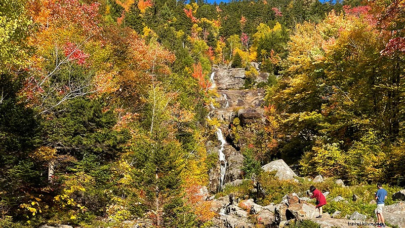 10 paradas de folhagem de outono em Great North Woods e White Mountains em NH 