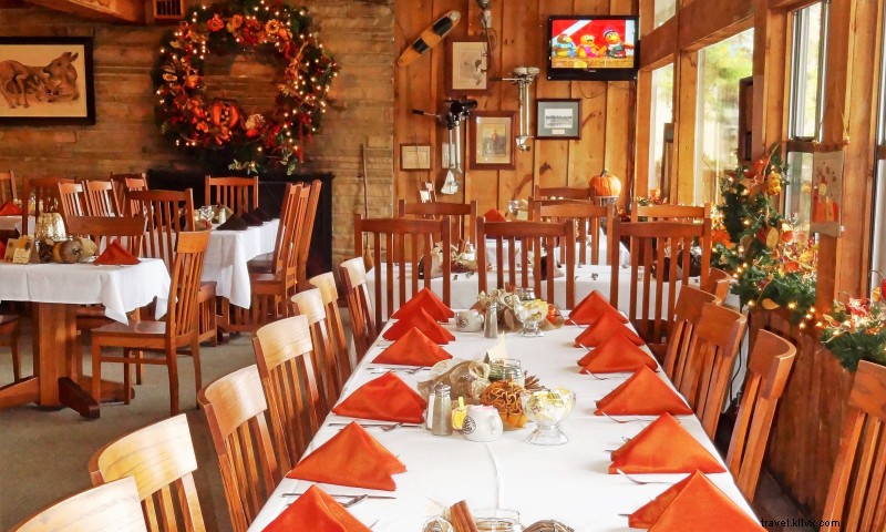Restaurante do Mountain Harbor Lodge 