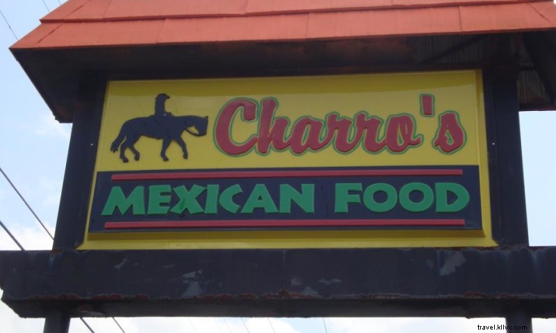 Il cibo messicano di Charro 