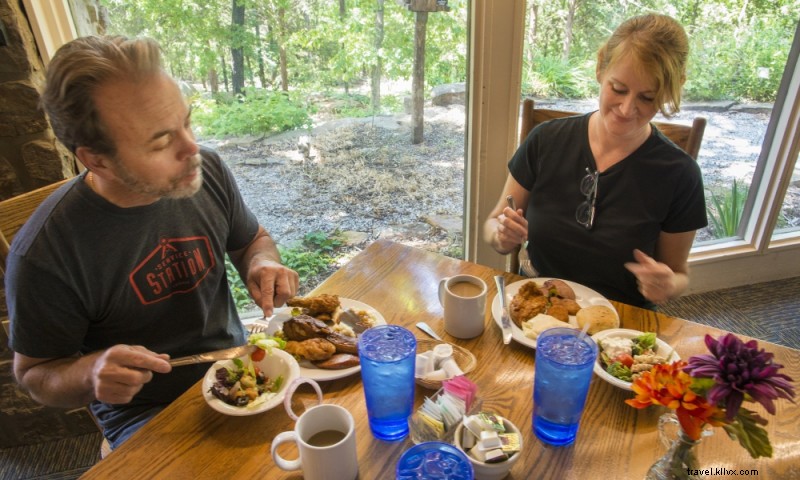 The Skillet Restaurant no Ozark Folk Center State Park 