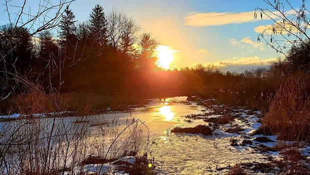 11 de las mejores caminatas de invierno fáciles en el estado de Nueva York 