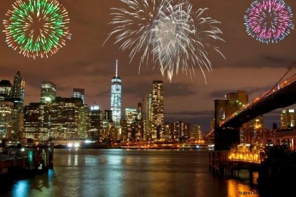 ニューヨークで新年を過ごすための最良の方法の8つ 
