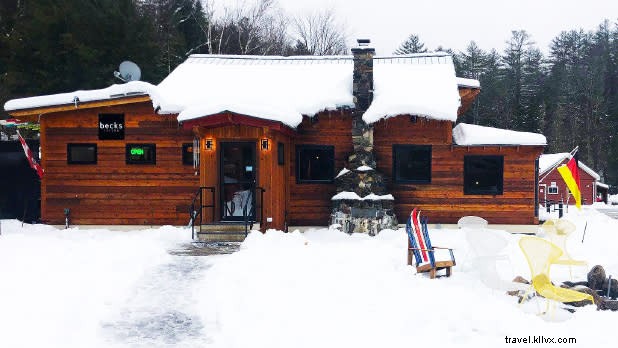 Où après-ski dans les Adirondacks 