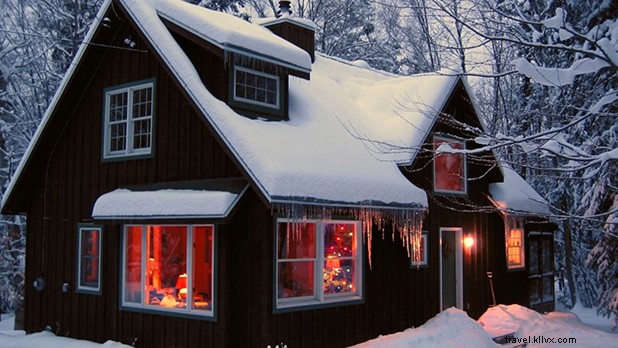 6 acogedoras cabañas para unas perfectas vacaciones de invierno 
