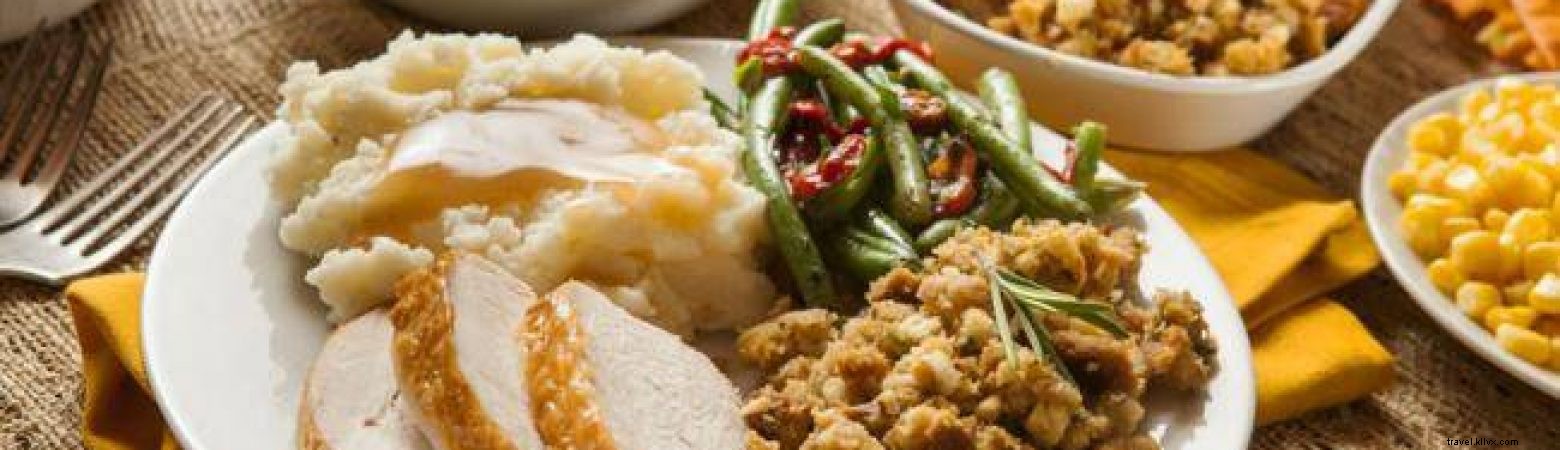 Makan Thanksgiving di Salem, MA 