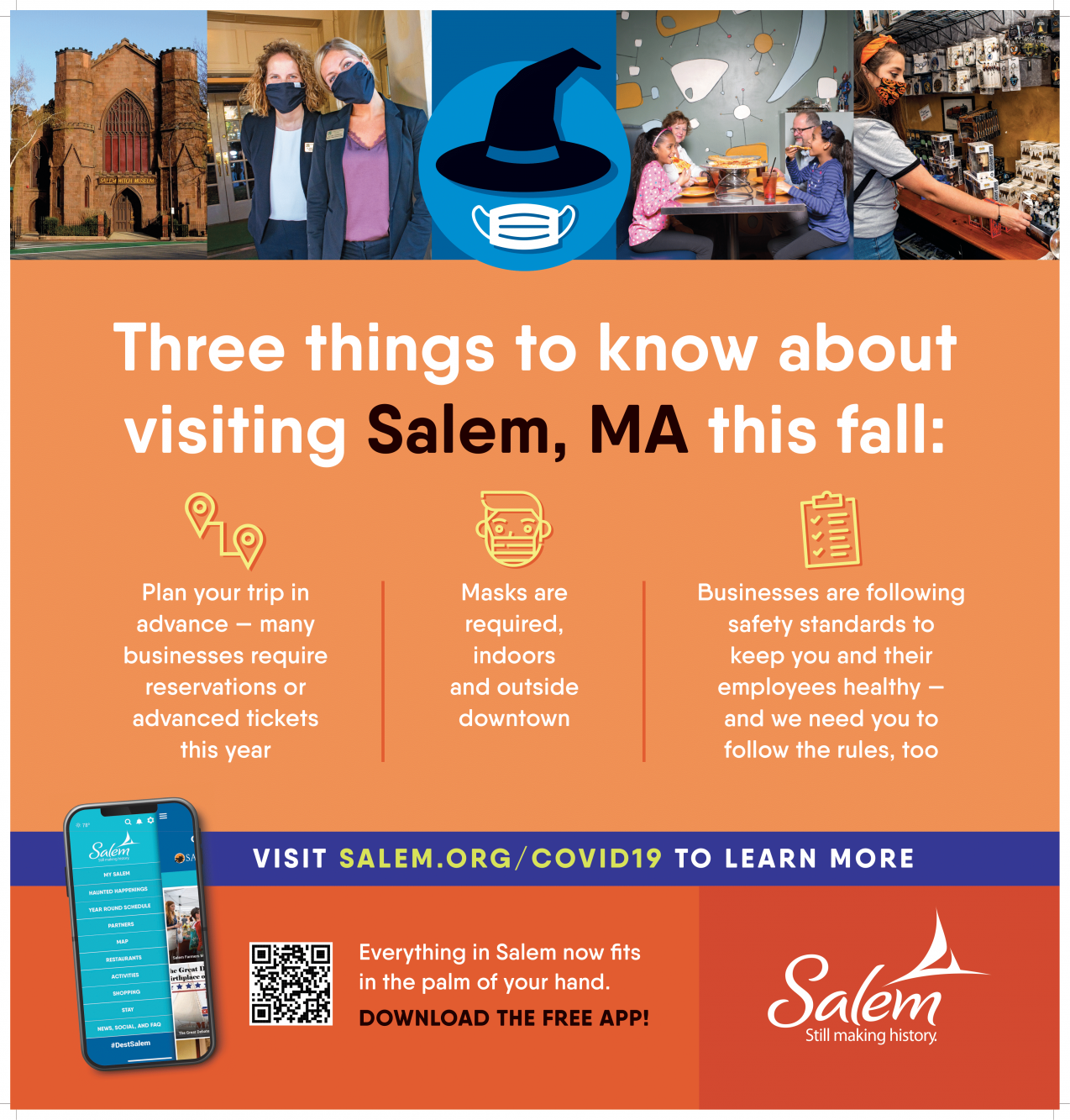 Experimente Salem, Massachusetts desde lejos este octubre 