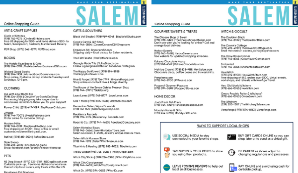 Salem, Massachusetts Online Shopping pdf 