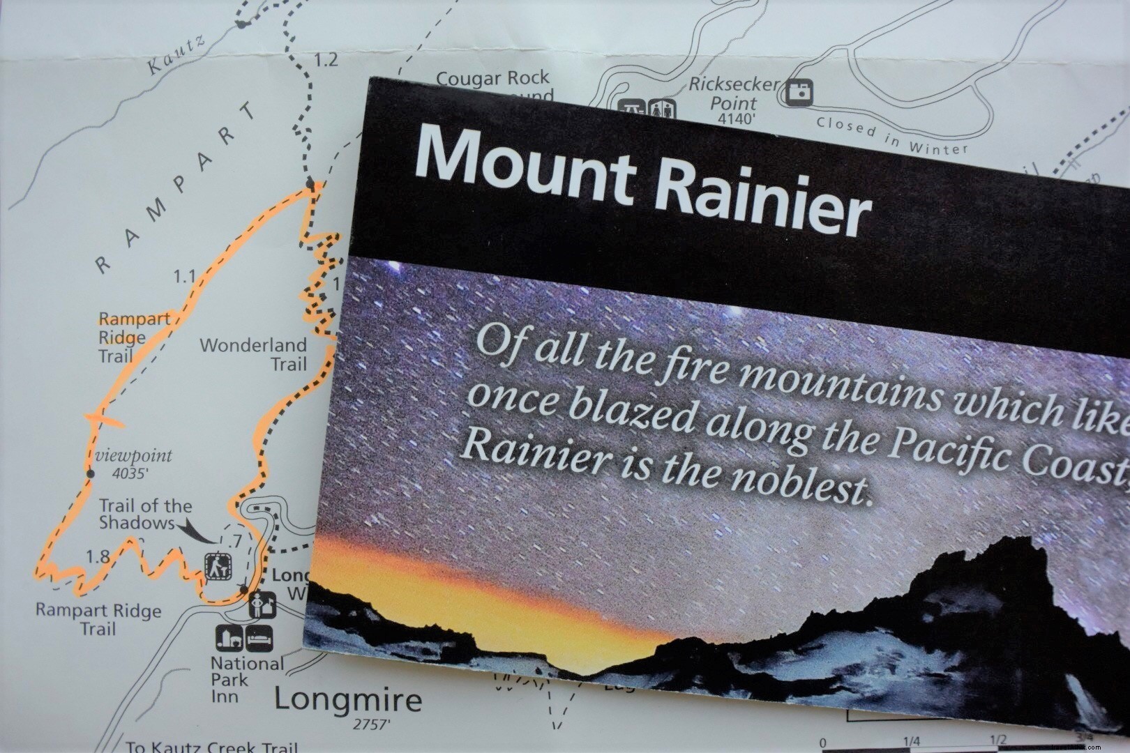 山々が呼びかけている：レーニア山国立公園 