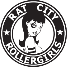 Rocha das Rollergirls de Rat City! 