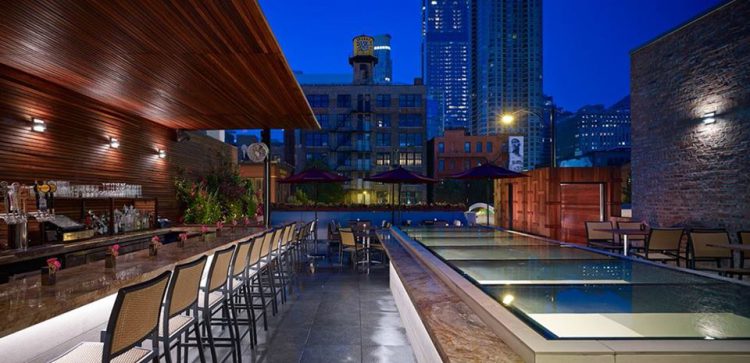 Bar e ristoranti sul tetto di Chicago 