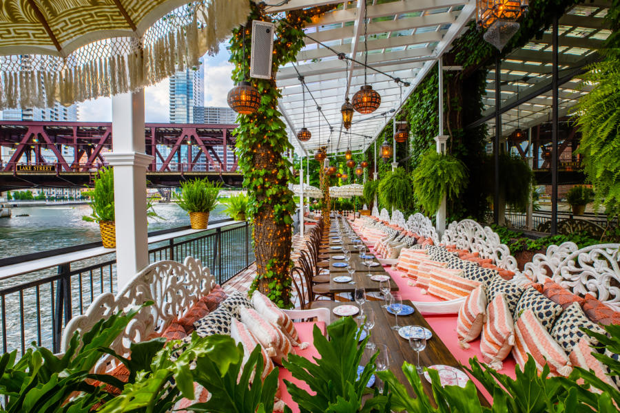 Cenas al aire libre:restaurantes de Chicago con grandes patios 