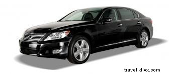 Service de voiture noire Gray Line 