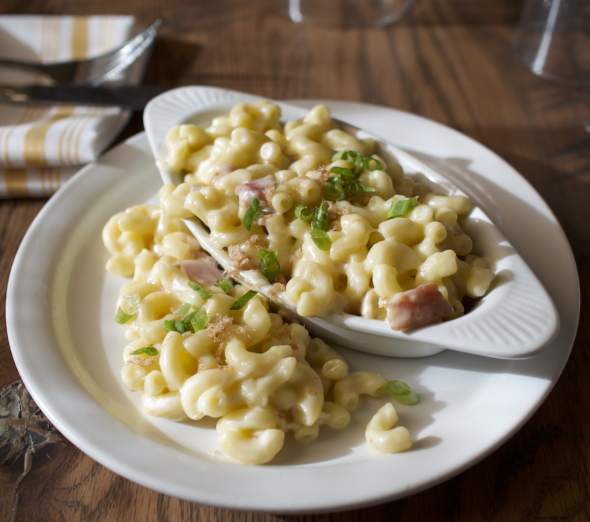 Le meilleur macaroni au fromage à Charleston 