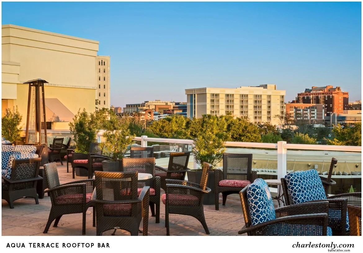 12 meilleurs bars sur le toit à Charleston 
