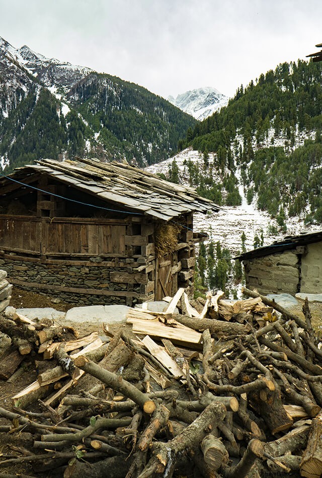 Kugti - Le dernier village de Chamba, Himachal Pradesh