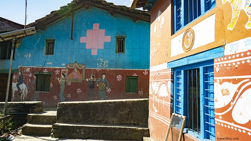 Village de Khati — Pour l amour de la nature, Graffiti Art &Plus