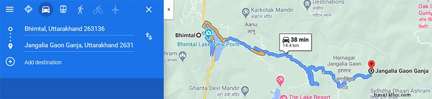 Jangalia Gaon:una destinazione insolita vicino a Bhimtal