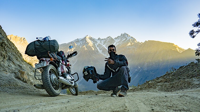 Passo Lipulekh na estrada Kailash Mansarovar
