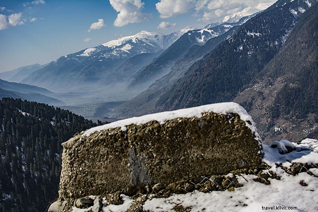Pueblo de Sethan, En el valle de Hamta, Himachal Pradesh