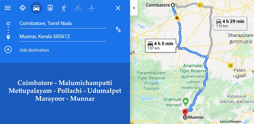 Bagaimana Perjalanan Dari Bangalore Ke Munnar