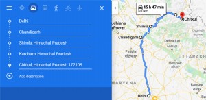 Delhi à Chitkul :un itinéraire de 3 jours