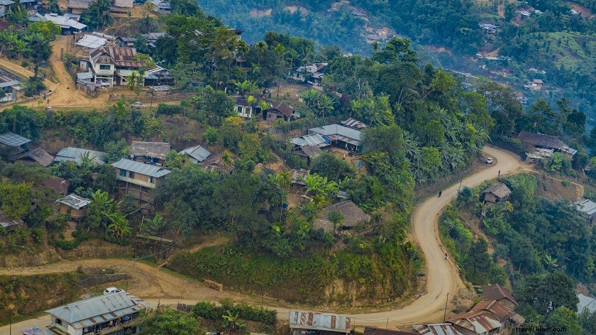 Visitando Longwa, Na segunda-feira:meu destaque em Nagaland