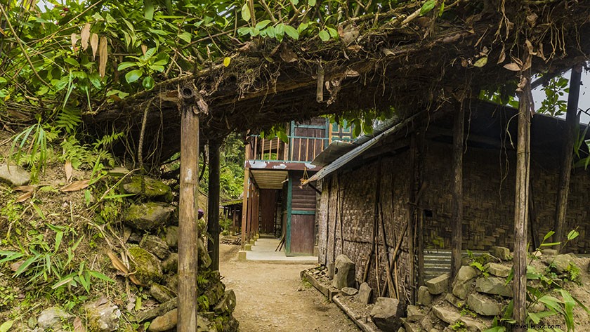 Visitando Longwa, En lunes:mi punto culminante en Nagaland