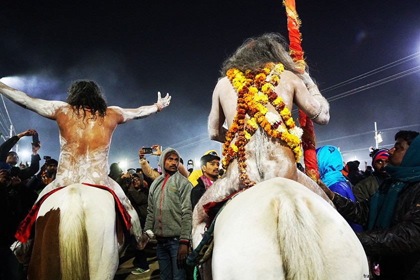 Immagini di Kumbh Mela:da Naga Baba a Shahi Snan