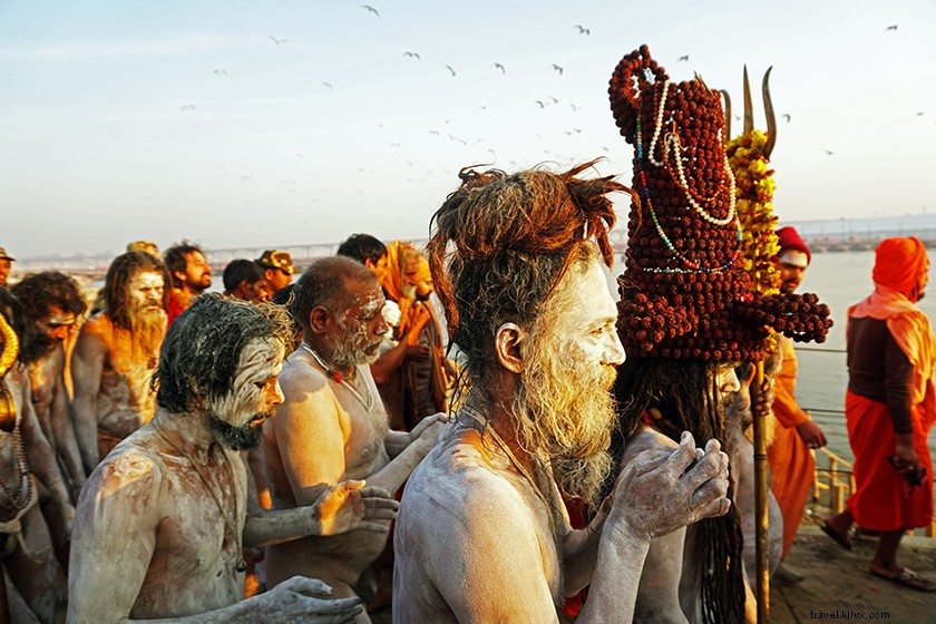 Immagini di Kumbh Mela:da Naga Baba a Shahi Snan