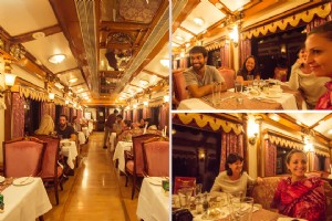 Experimente un viaje en tren de lujo en la India:el carro dorado