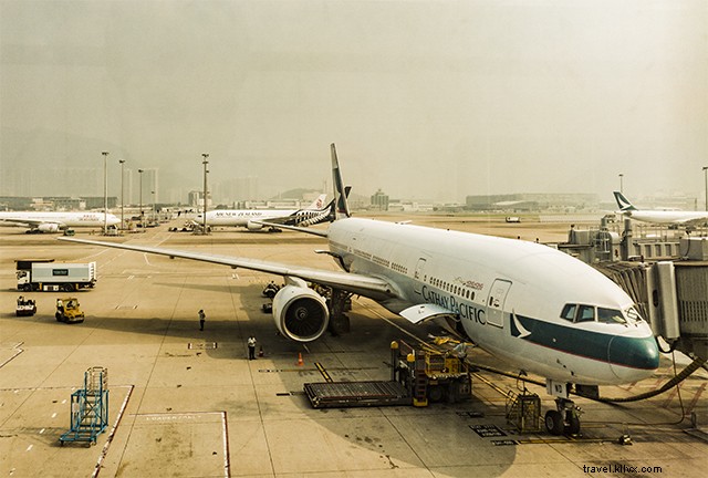 Recensione della classe economica Cathay Pacific:dall India a Hong Kong