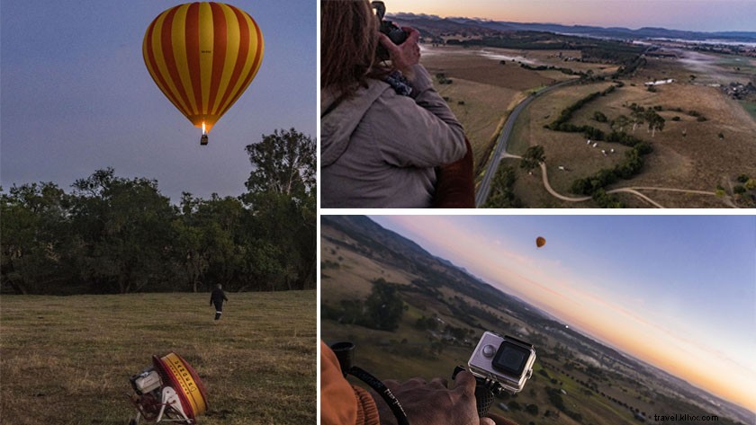 Expérience en montgolfière sur la Gold Coast
