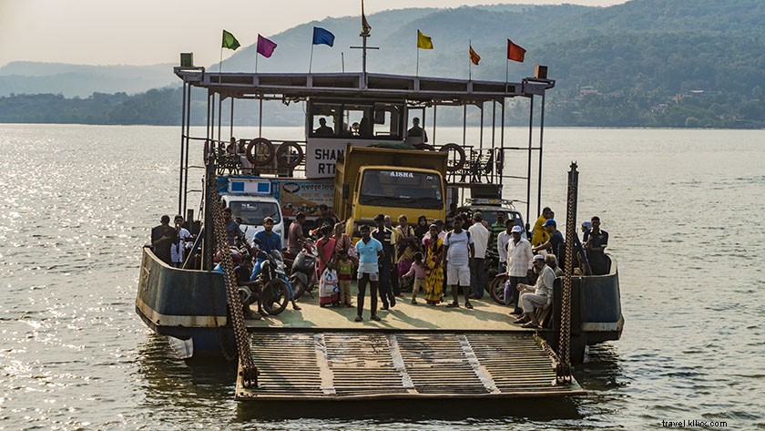 Viagem costeira de Maharashtra:Itinerário de Mumbai para Goa Via Konkan