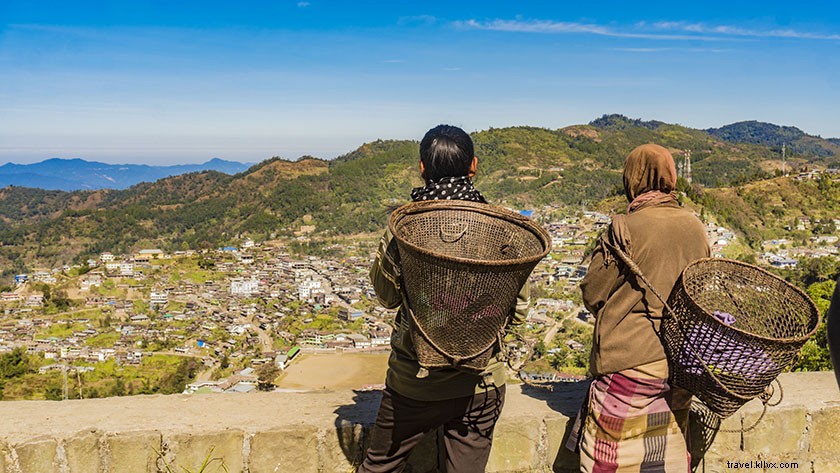 Pfutsero :visite de la plus haute ville habitée du Nagaland