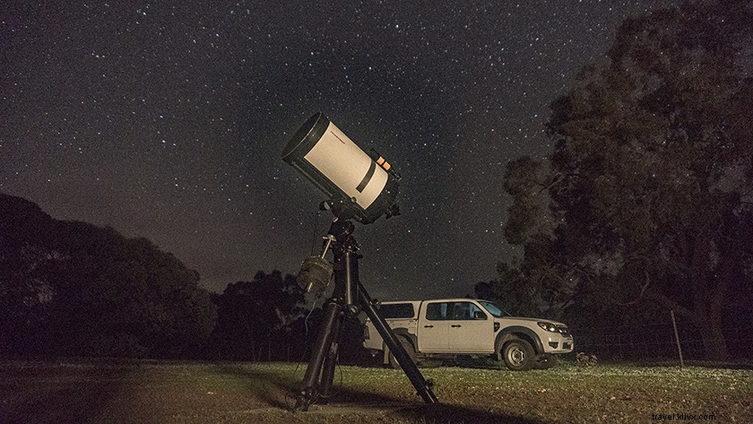 オーストラリアの天文台でのボランティア