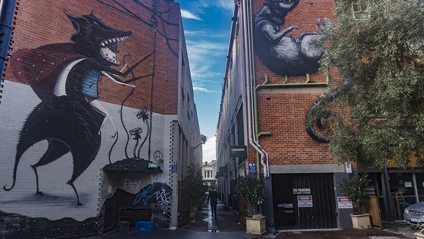 Dónde encontrar el arte callejero en Perth