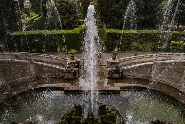 taman Villa d Este, di Tivoli