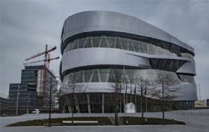 Museu da Mercedes Benz em Stuttgart