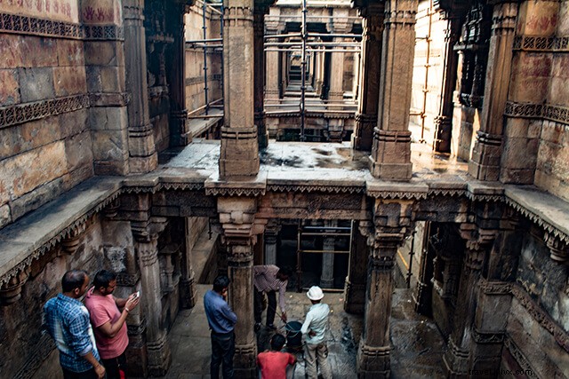 Pozzi a gradini di Ahmedabad:riportarti indietro nel tempo