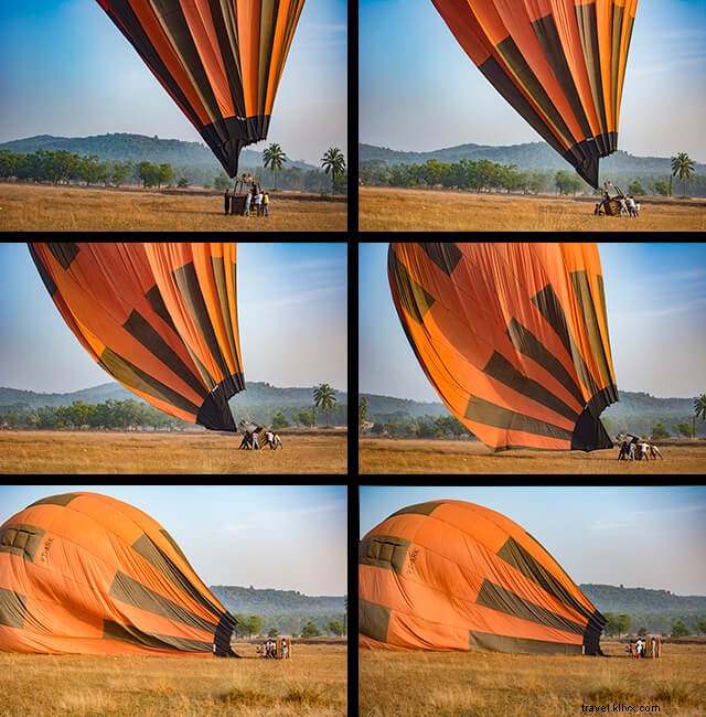 Balon Udara Panas Di Goa