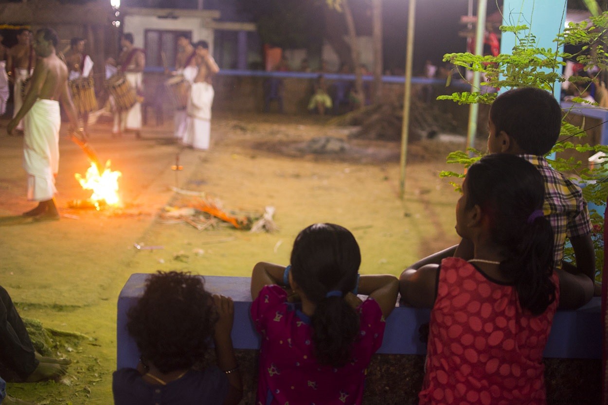 Theyyam:più di una fantasiosa esibizione di rappresentazioni