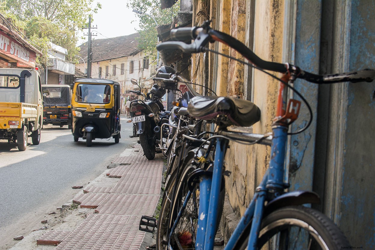Strade di Fort Kochi:in foto e immagini
