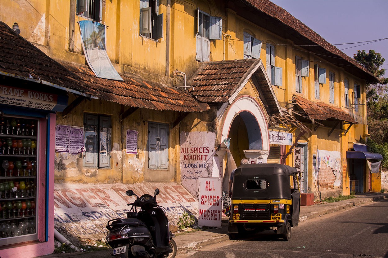 Strade di Fort Kochi:in foto e immagini