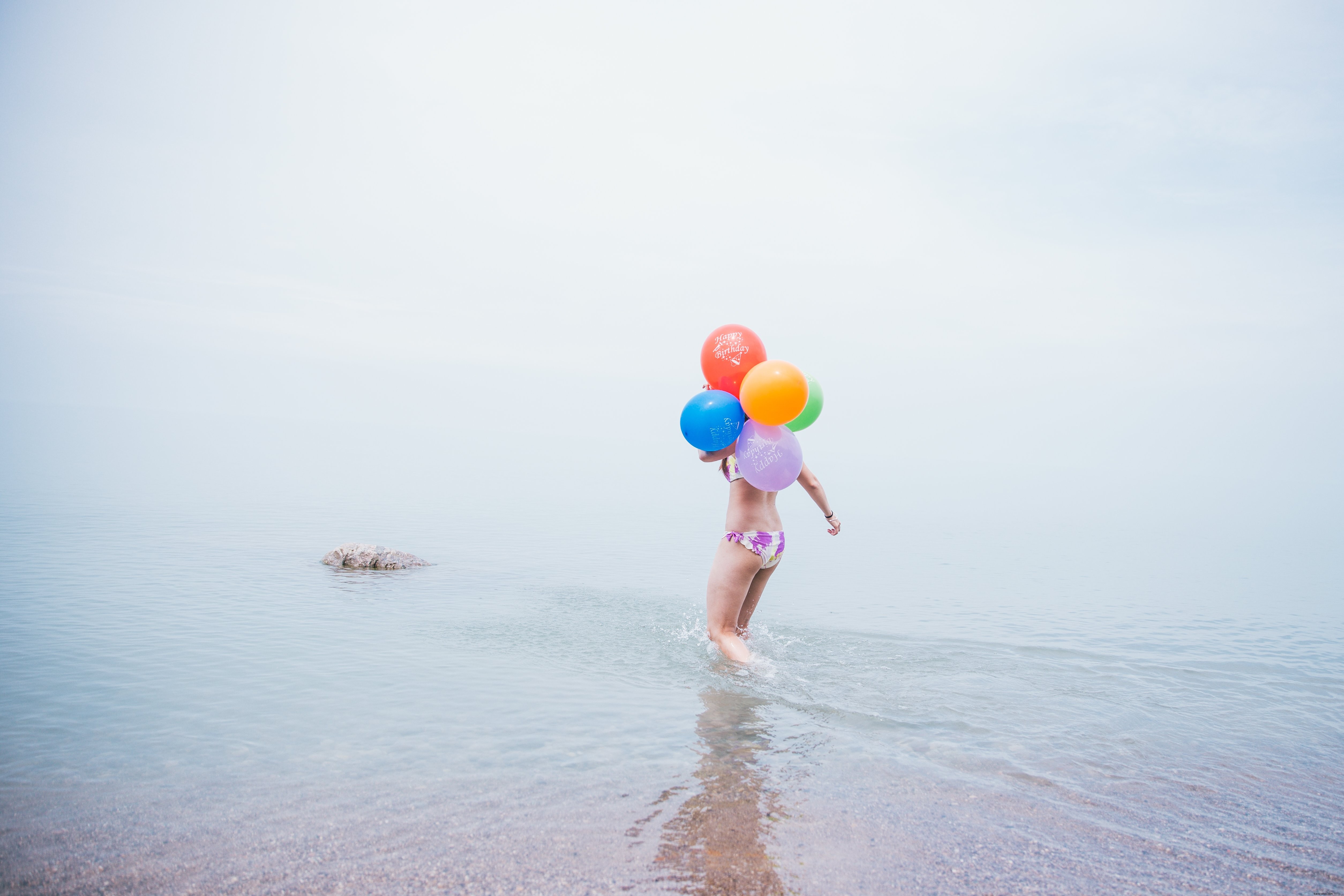 Foto Balon Pesta Pantai